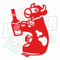Arla ko med 43 - Dekal