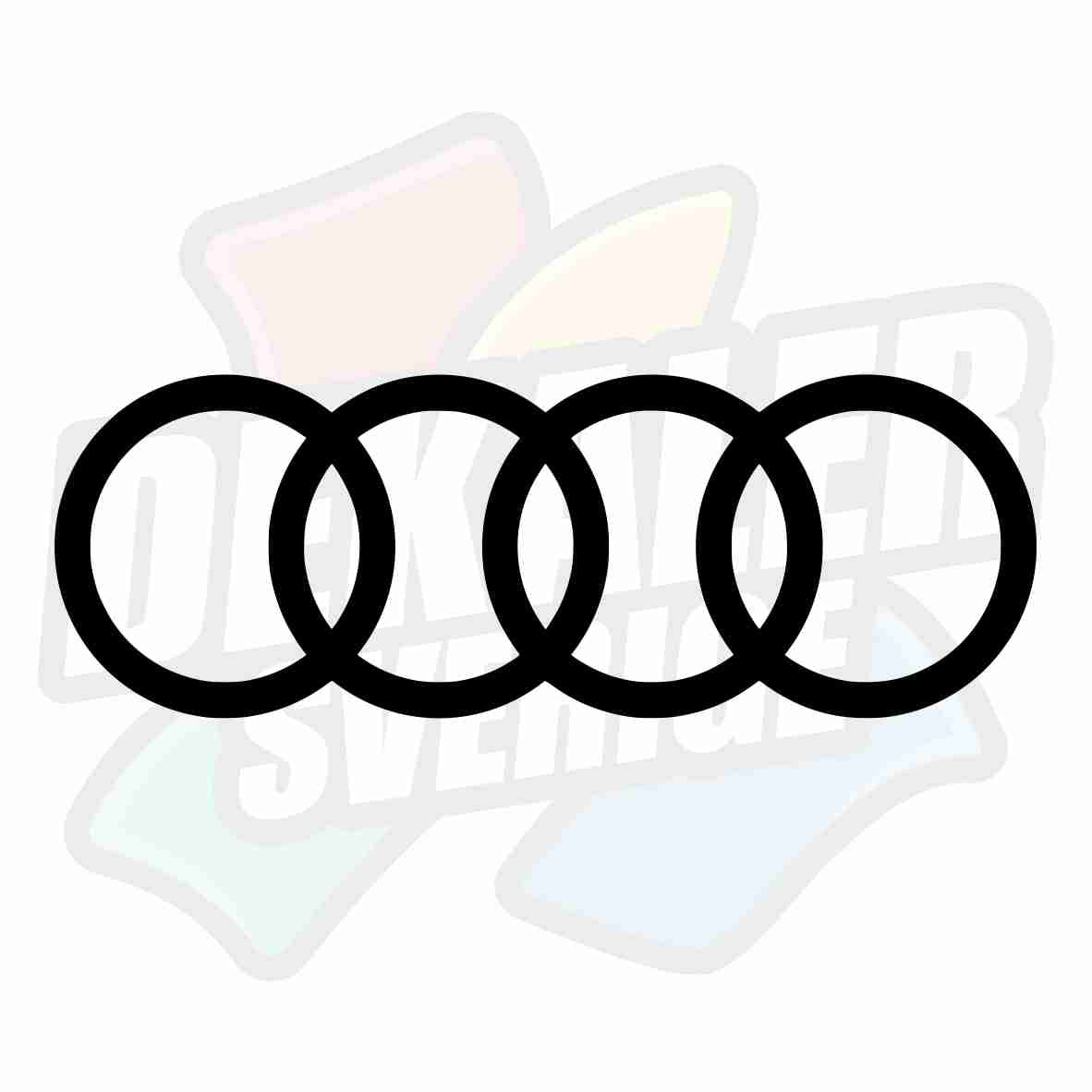 Audi logo 1 - Dekal