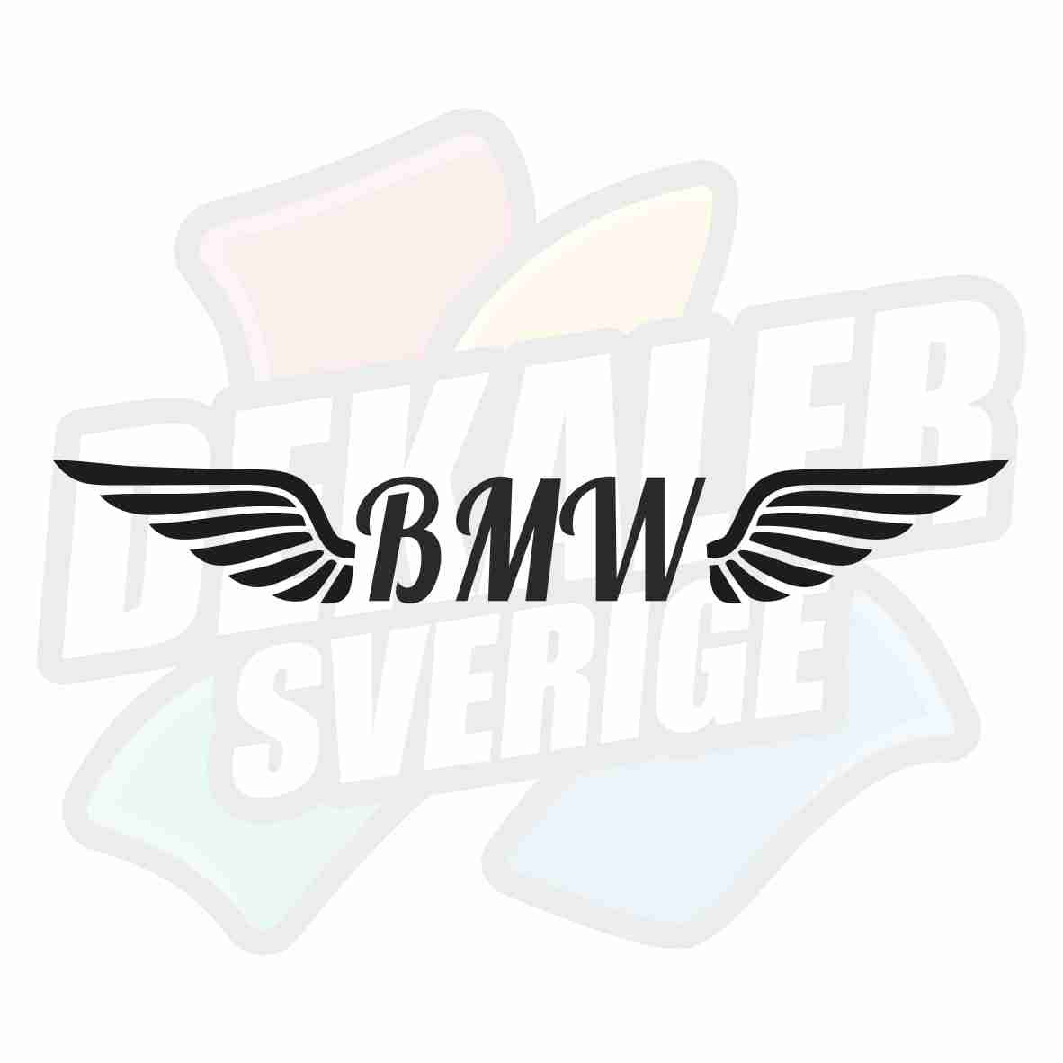 BMW med vinge - Dekal