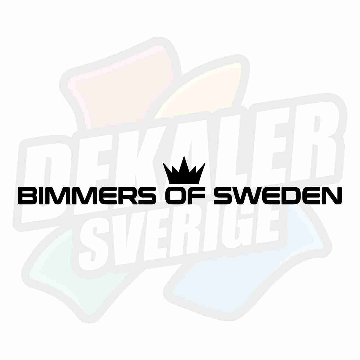 Bimmers Of Sweden - Dekal