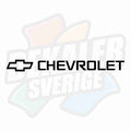 Chevrolet med logo - Dekal