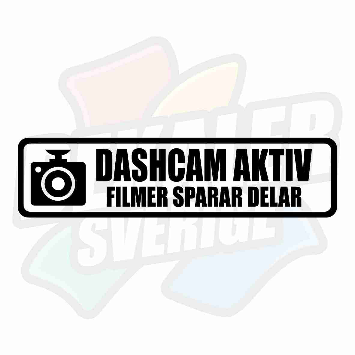 Dashcam Aktiv - Dekal