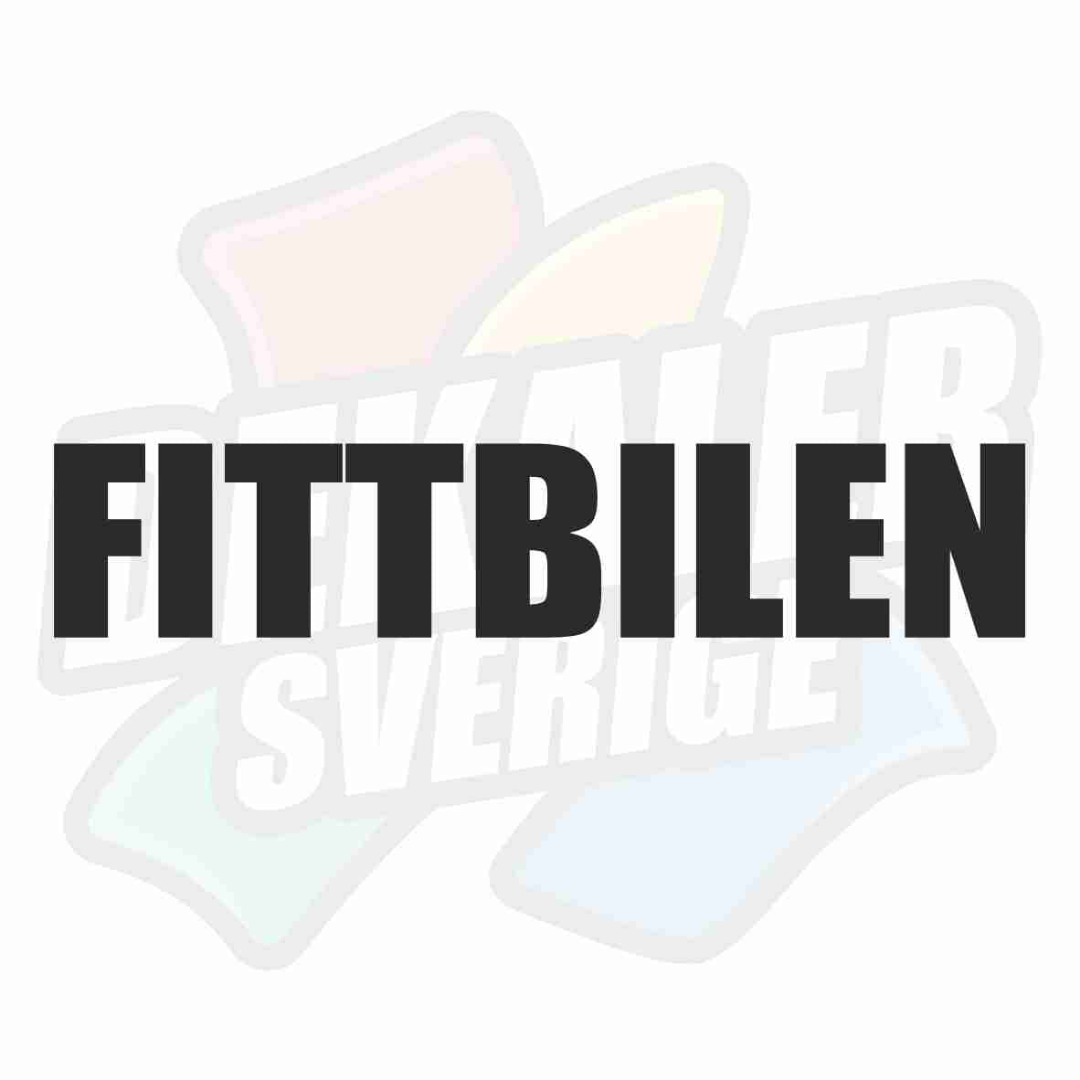 Fittbilen - Dekal