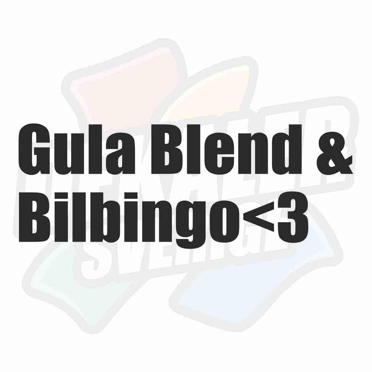 Gula blend & bilbingo - Dekal