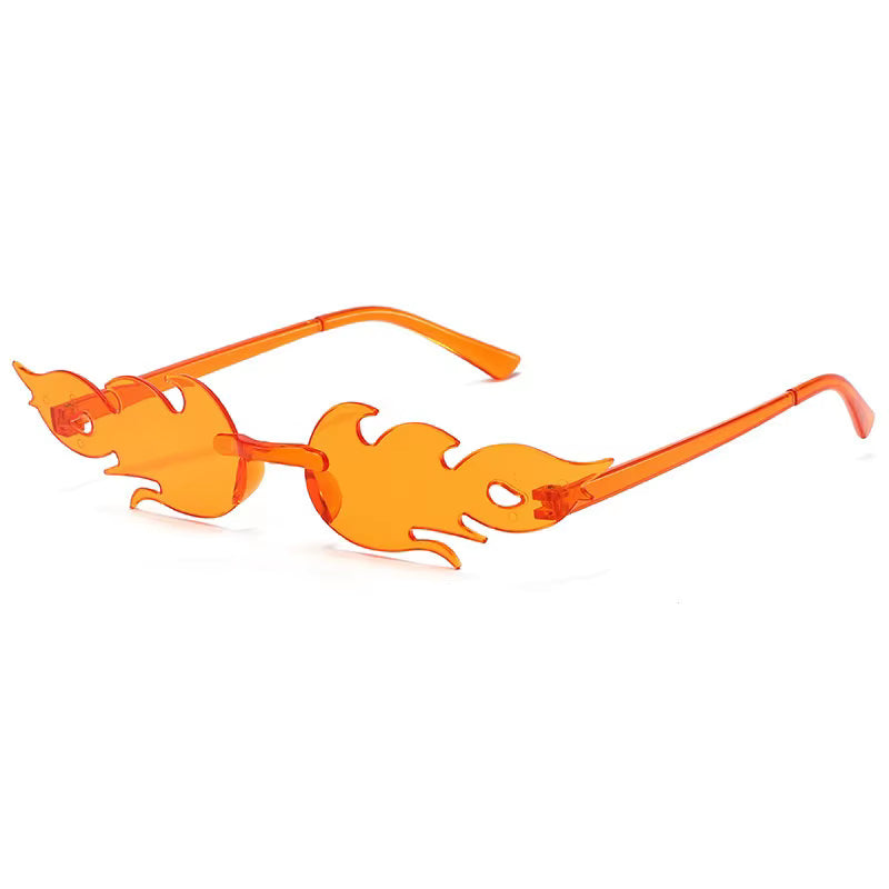 Orangea Eldflammor - Solglasögon