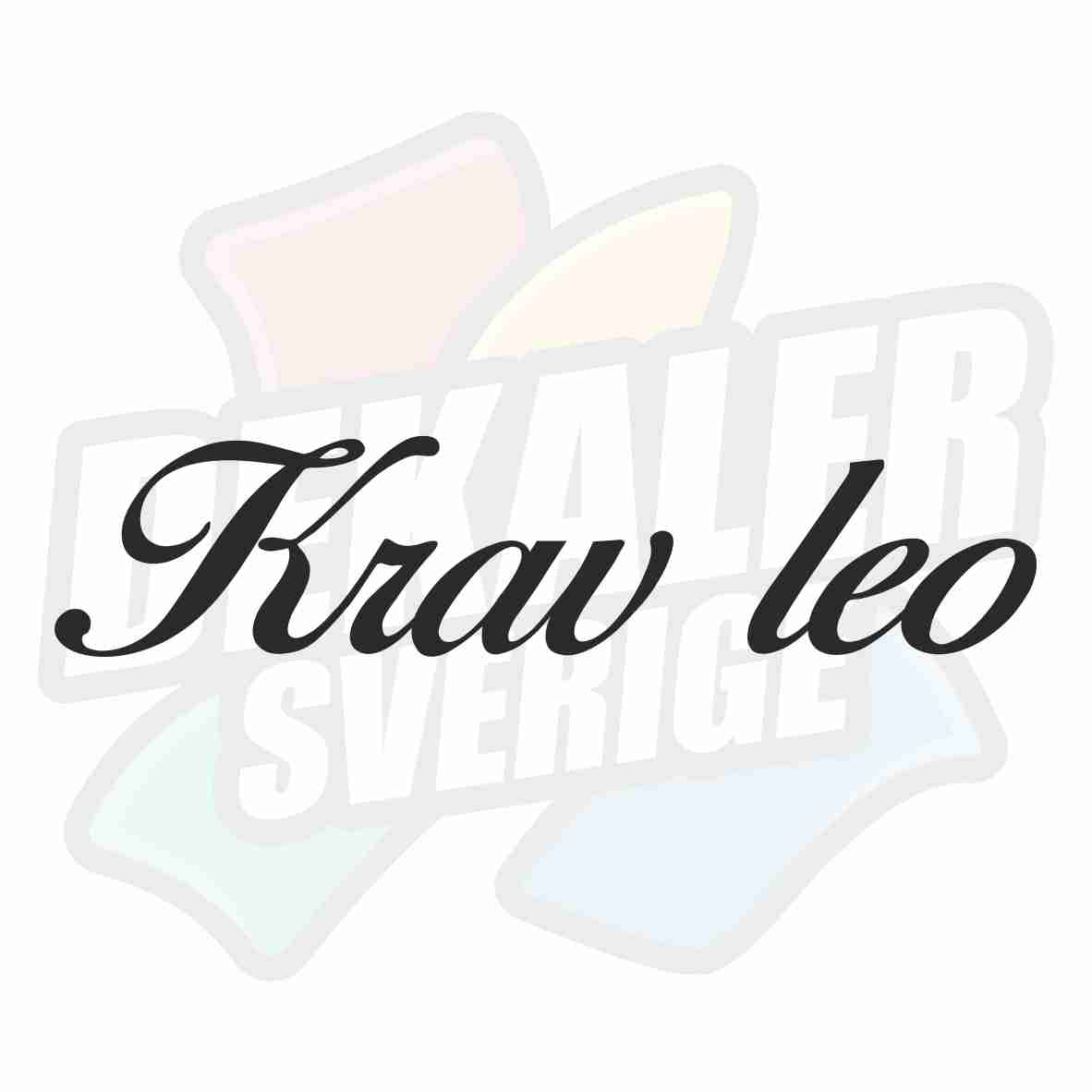 Krav leo - Dekal