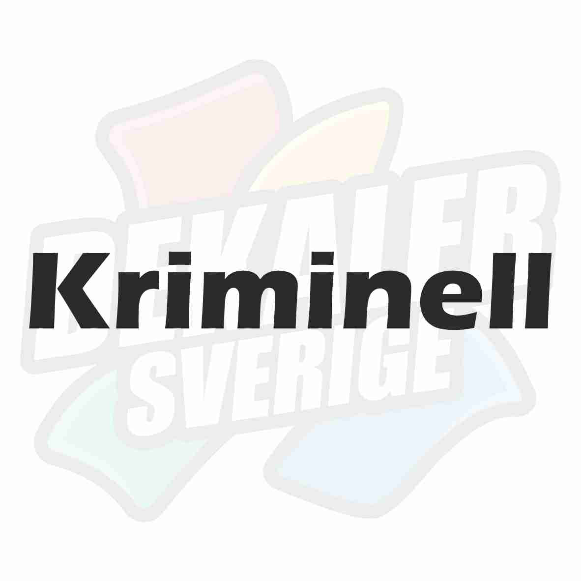 Kriminell - Dekal