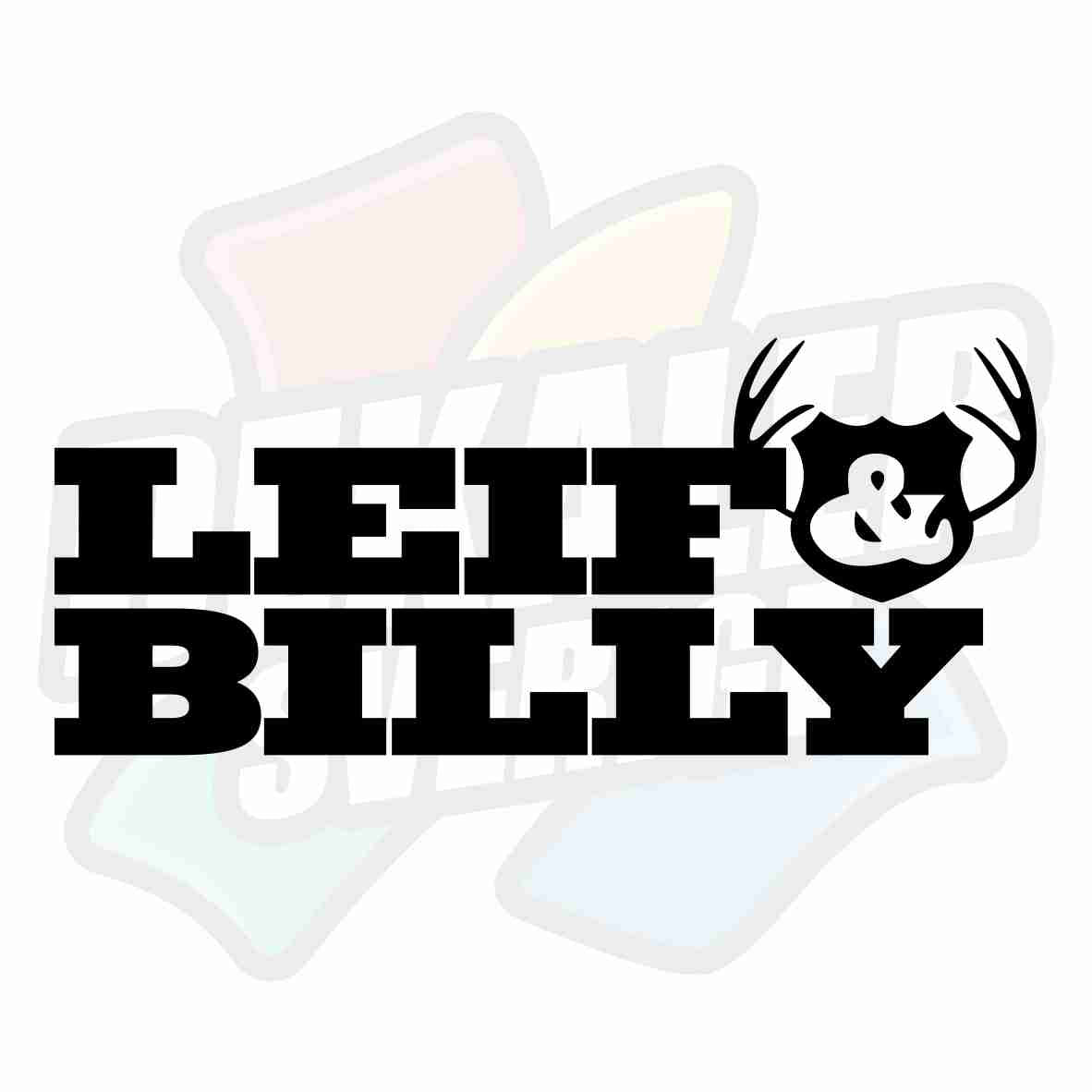 Leif och Billy - Dekal