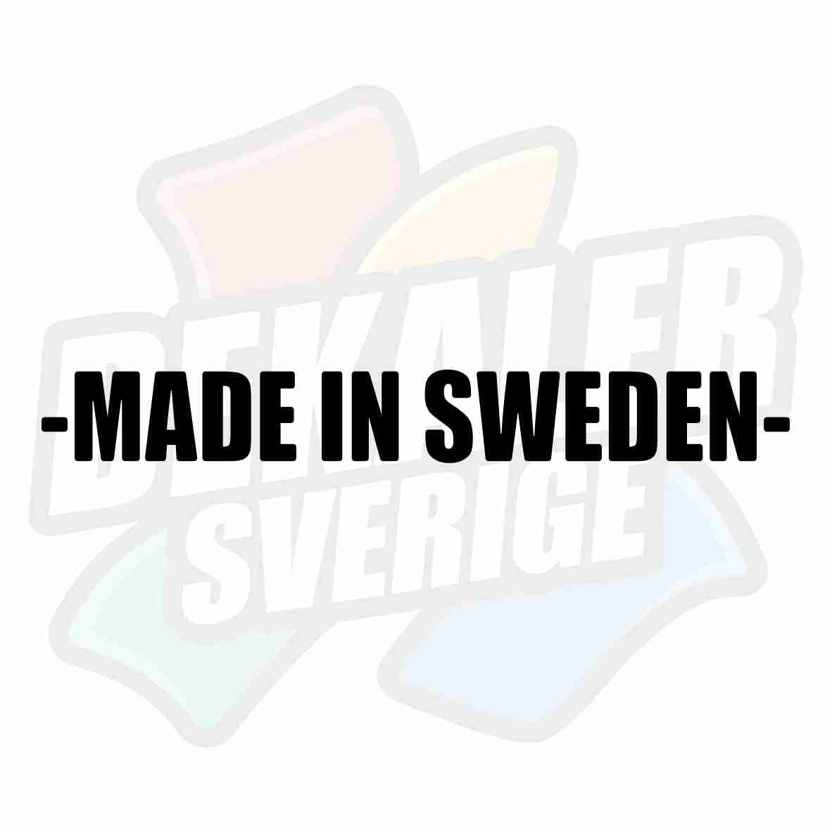 MADE IN SWEDEN - Dekal