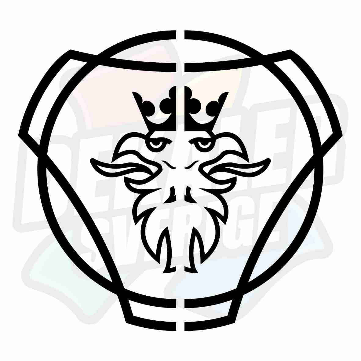 Scania, delad - Dekal