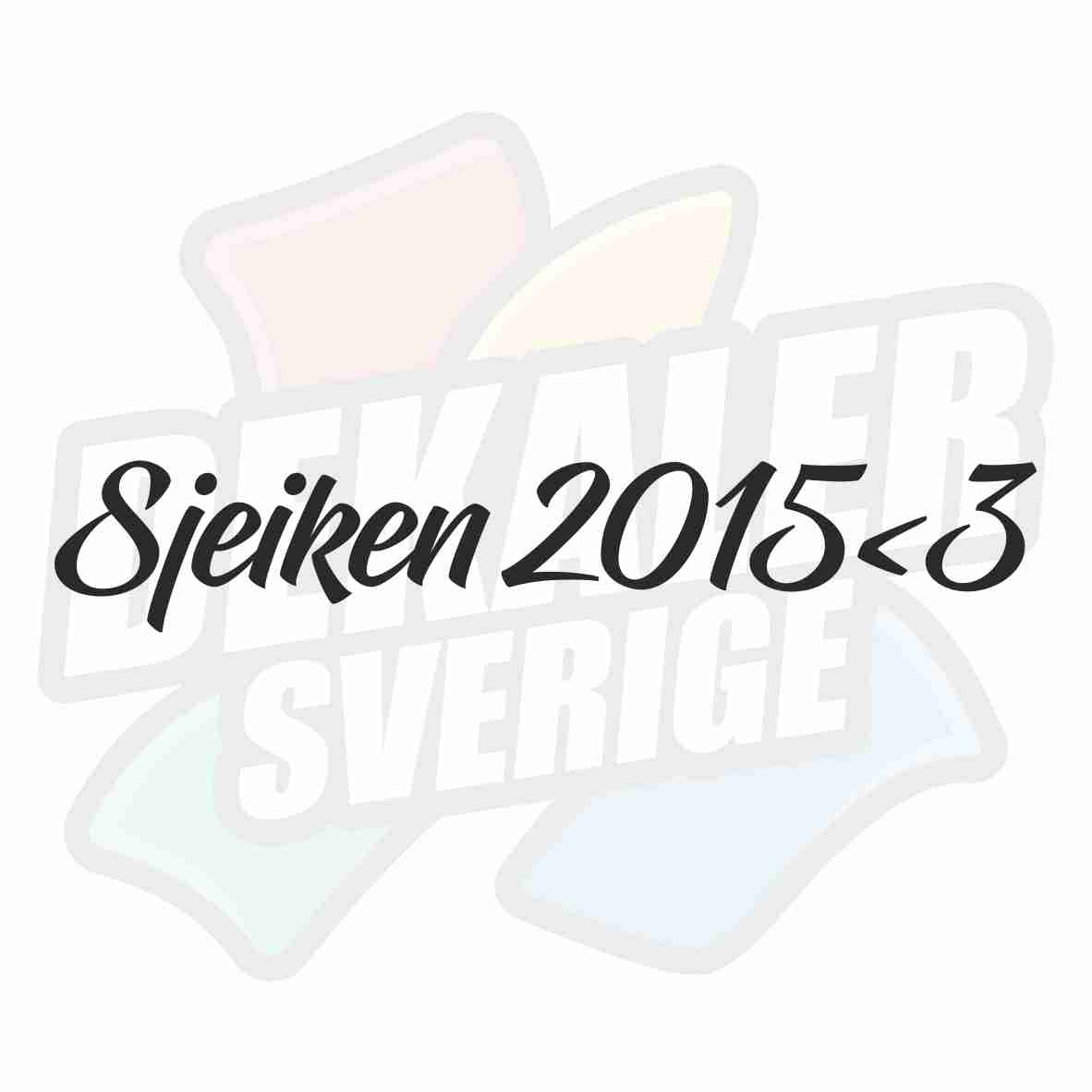 Sjeiken 2015<3 - Dekal