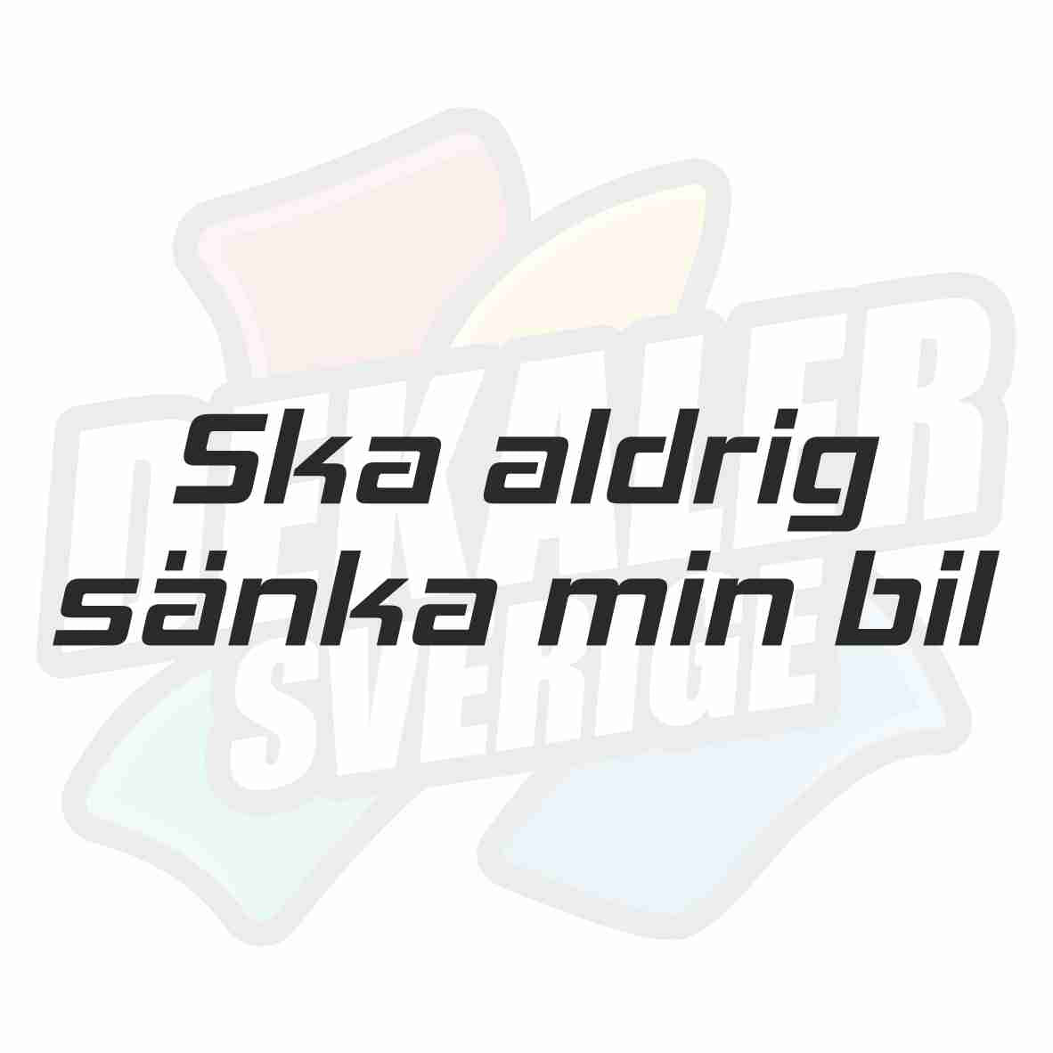 Ska aldrig sänka min bil - Dekal