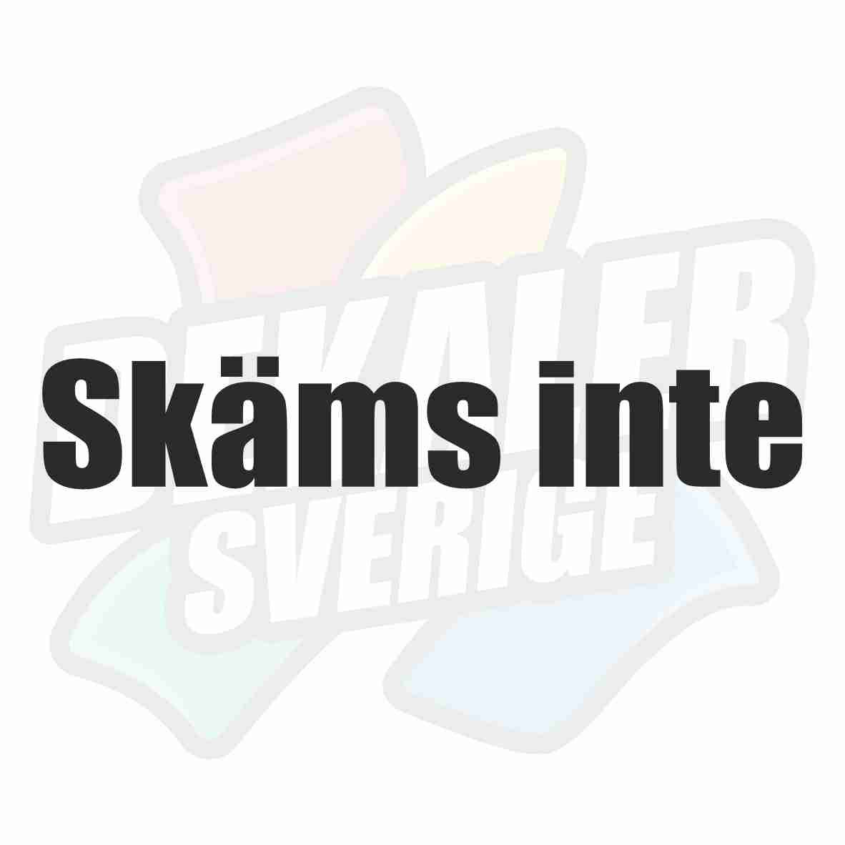 Skäms inte - Dekal