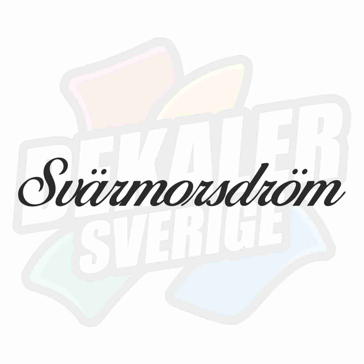 Svärmorsdröm - Dekal