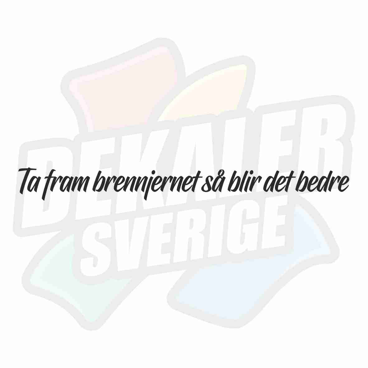 Ta fram brennjernet så blir det bedre - Dekal