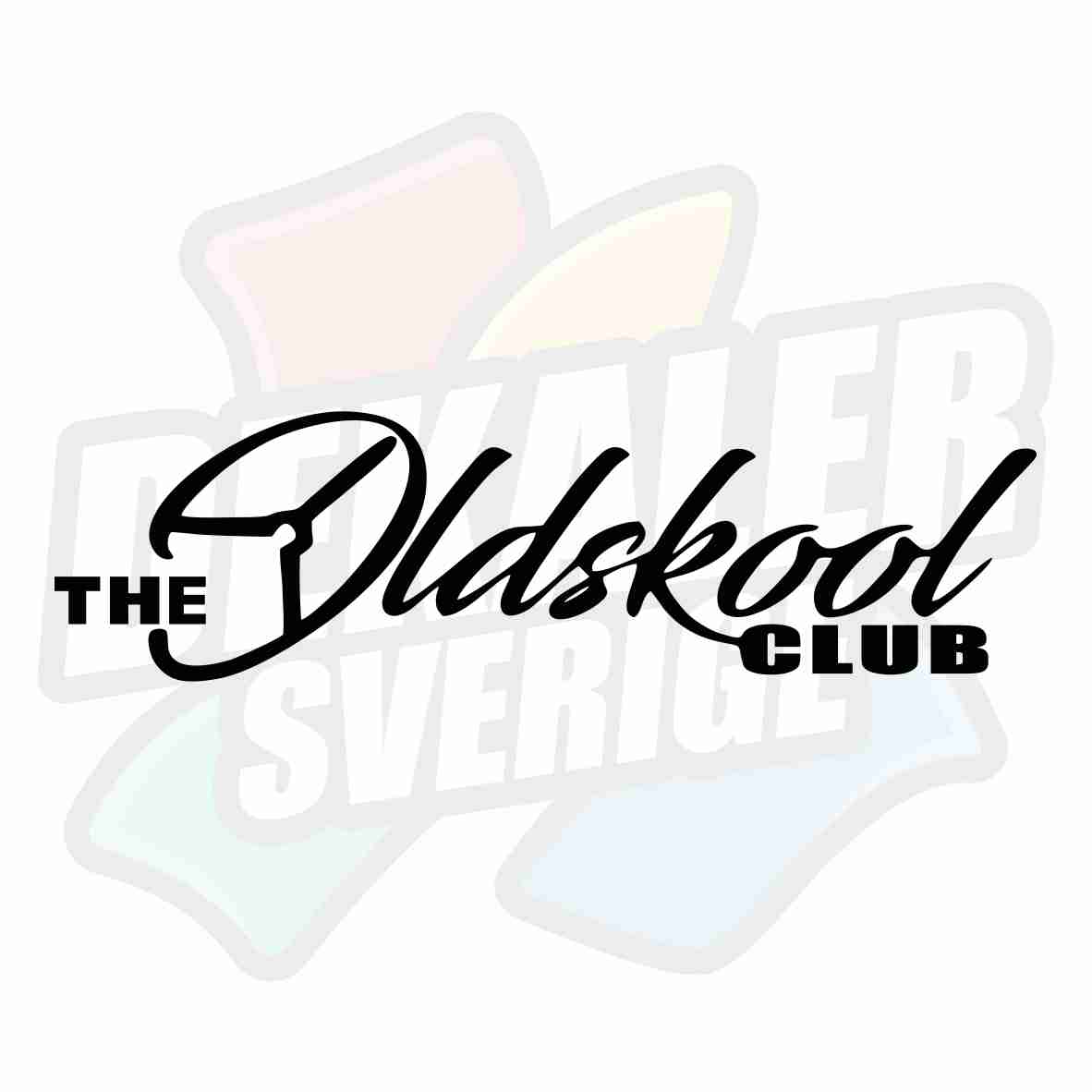 The Oldskool club - Dekal