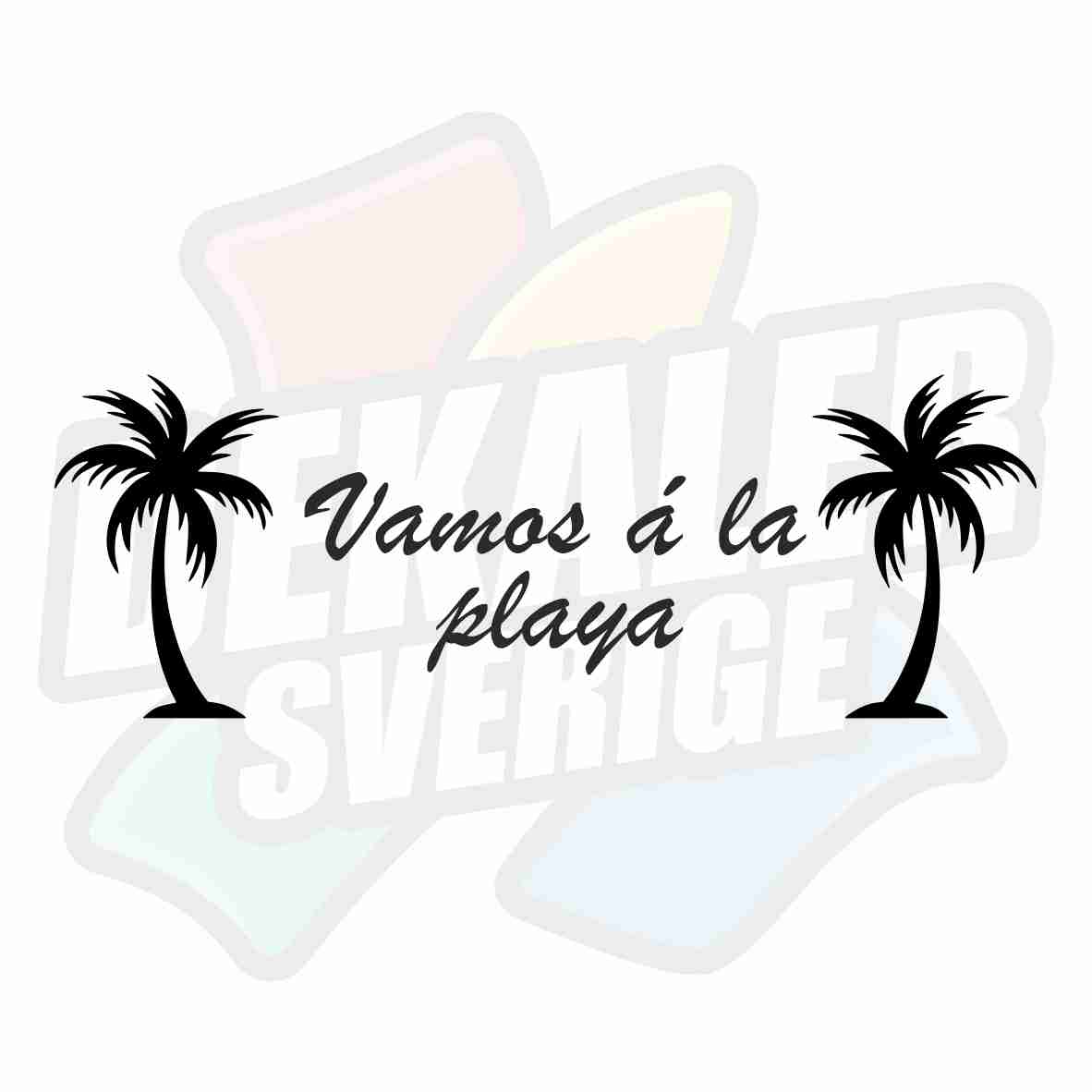 Vamos á la playa - Dekal