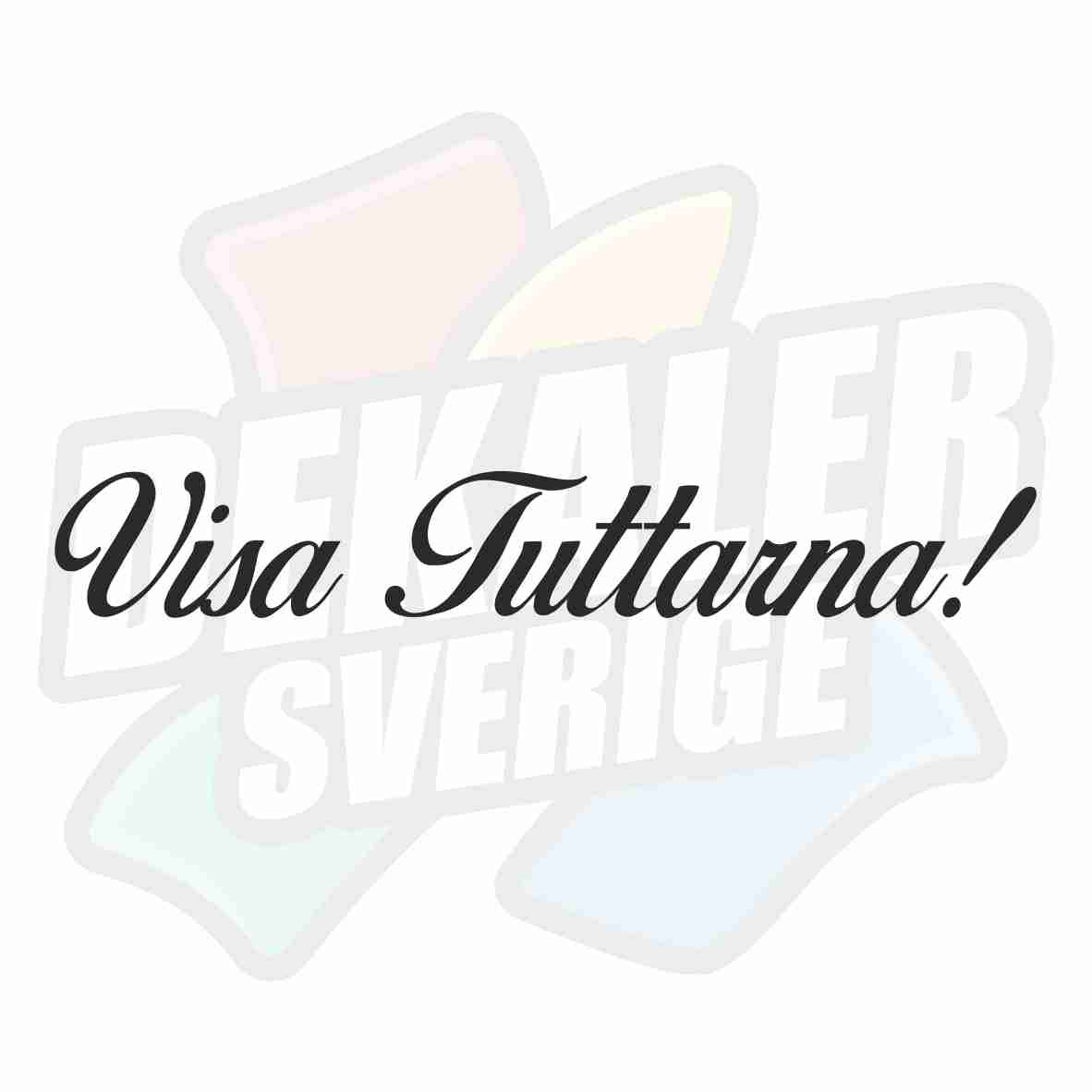 Visa tuttarna! - Dekal