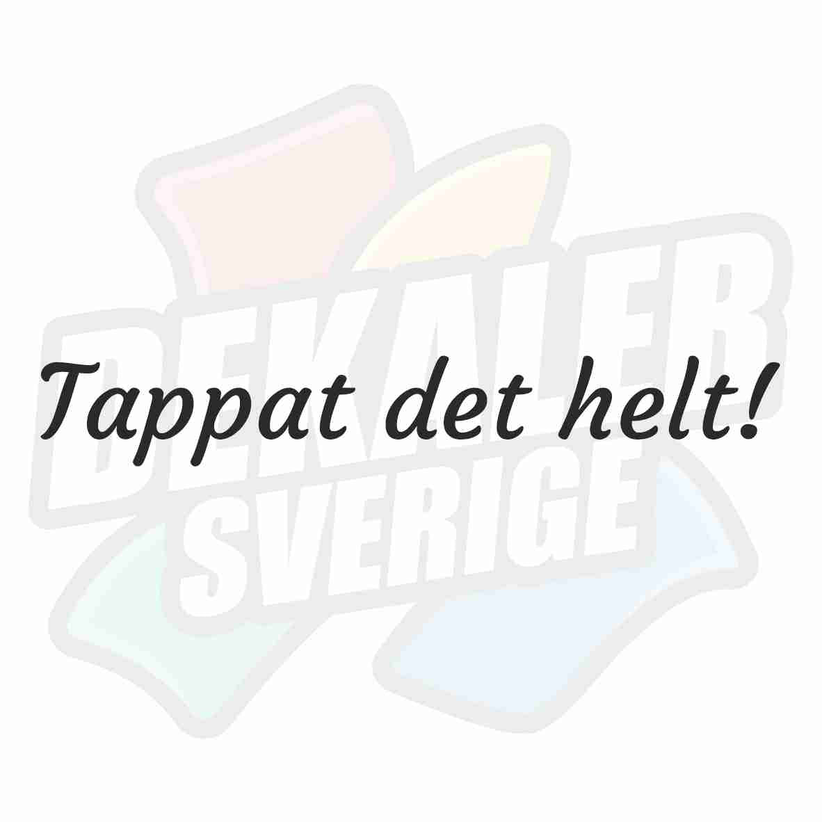 Tappat det helt! - Dekal
